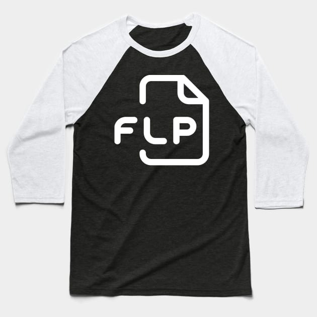 FL Studio FLP File Baseball T-Shirt by Elysian Alcove